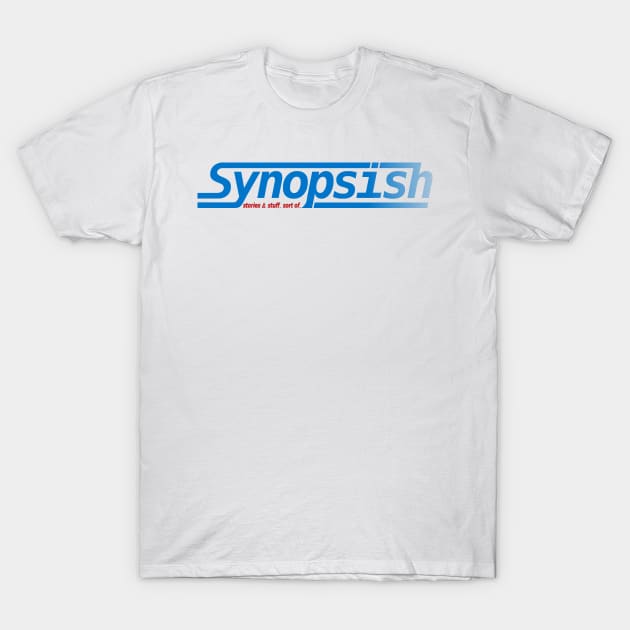 Synopsish Red White & Blue T-Shirt by LowEffortStuff